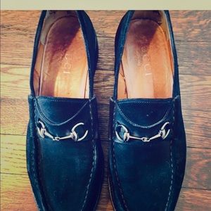 Men’s Gucci Suede Loafers Horse bit - 11